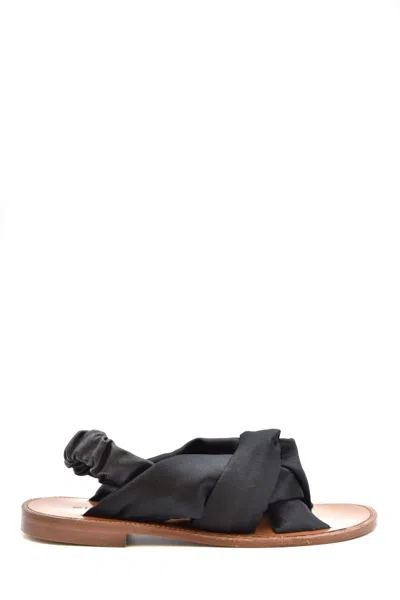 Pinko Sandals In Black