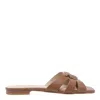 Pinko Sandals In Brown