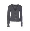 Pinko Grey Santorini Cardigan In Gray
