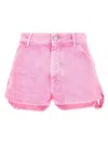 Pinko Workwear Shorts In Cotton Bull Fabric