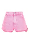 Pinko Workwear Shorts In Cotton Bull Fabric
