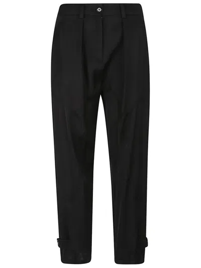 Pinko P-pants In Satin In Black