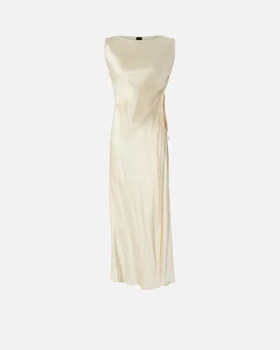 Pinko Satin Dress With Side Tie