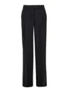 Pinko Straight-leg Tailored Trousers In Black