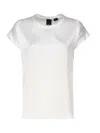 Pinko Silk Bloshirt In White
