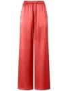 Pinko Pyjama-style Palazzo Trousers In Satin