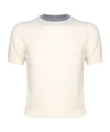 Pinko Savannah Crewneck Jumper In White