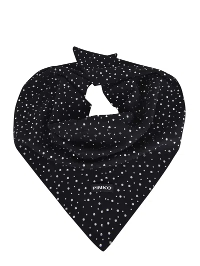 Pinko Scarf "switzerland" In Black