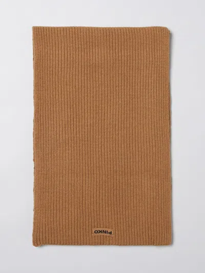 Pinko Scarf Woman  In Brown