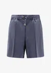 Pinko Scarola Bermuda Shorts In Blue
