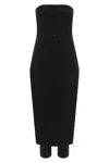 Pinko Jumpsuit With Skirt-effect Front In Black