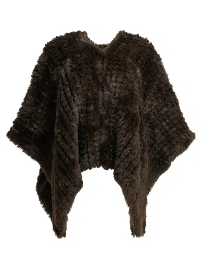 Pinko Scarves & Silk Scarves In Brown