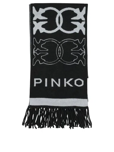 PINKO SCARVES BLACK