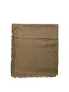 Pinko Scarves Beige In Brown