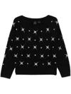 Pinko Scottish Fold Sweater In Black