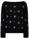 Pinko Scottish Fold Sweater In Black