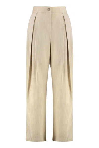 PINKO PINKO SCUSAMI WIDE LEG TROUSERS