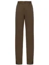 Pinko Logo Embroidered Wide In Brown