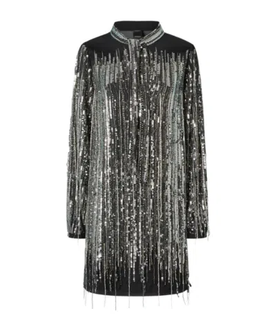 PINKO SEQUINED MINI DRESS