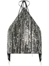 Pinko Gelbison Top In Silver