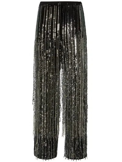 PINKO SEQUINNED TROUSERS