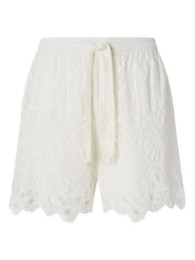 PINKO `SERENATA RAP` SHORTS