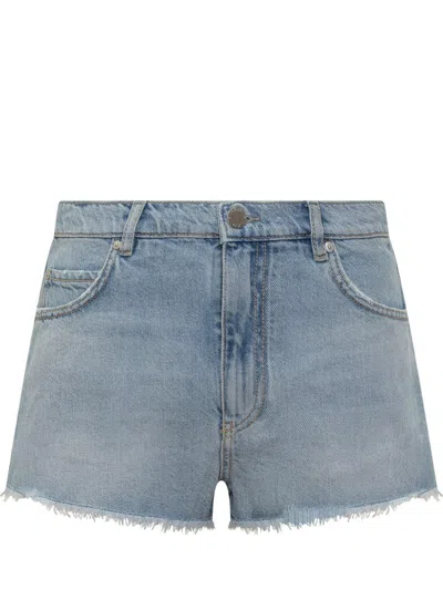 PINKO PINKO SERENGETI DENIM SHORTS