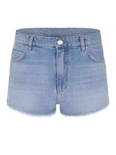 Pinko Serengeti Shorts Made Of Denim.