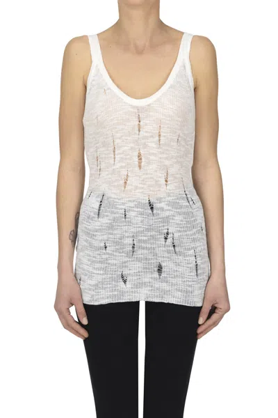 Pinko Sergio Tank Top In White