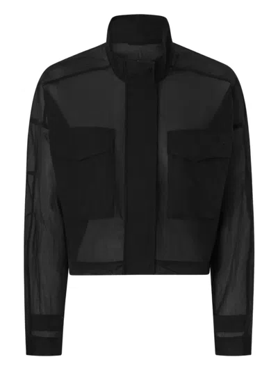 PINKO SHEER CROPPED JACKET
