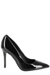 PINKO SHINY HEELED PUMPS