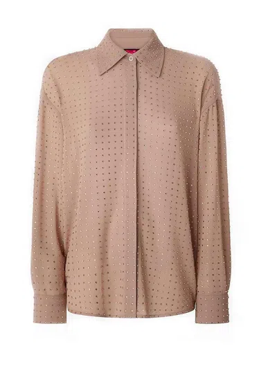Pinko Shirt In Brown