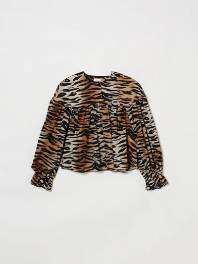 Pinko Shirt  Kids Color Brown
