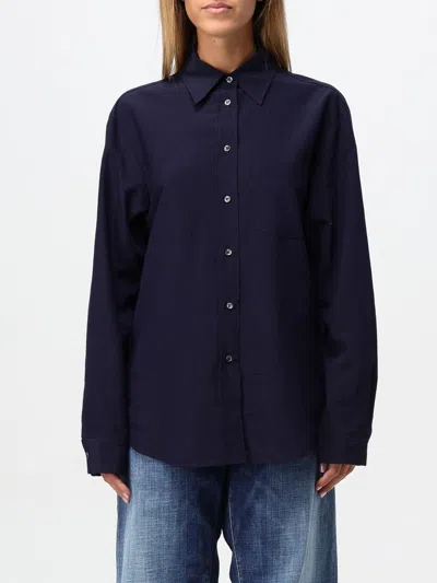 PINKO SHIRT PINKO WOMAN COLOR BLUE,417347009