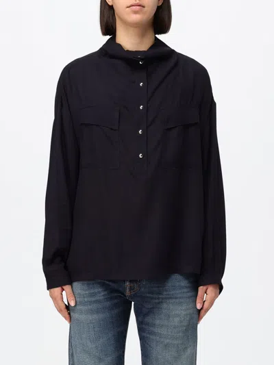 Pinko Shirt Woman Color Navy In Blue