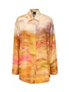 Pinko Life Printed Viscose Shirt