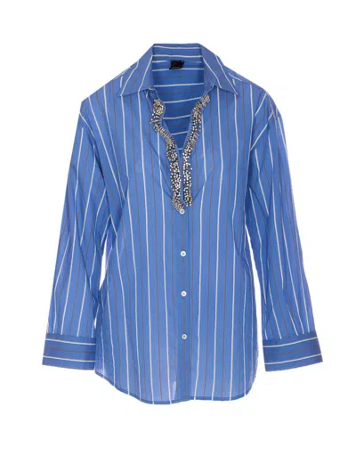 Pinko Shirts In Blue