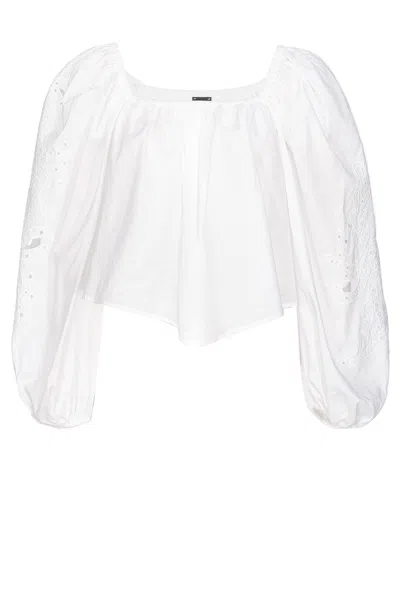 Pinko Shirts In Bianco Biancaneve Bianco