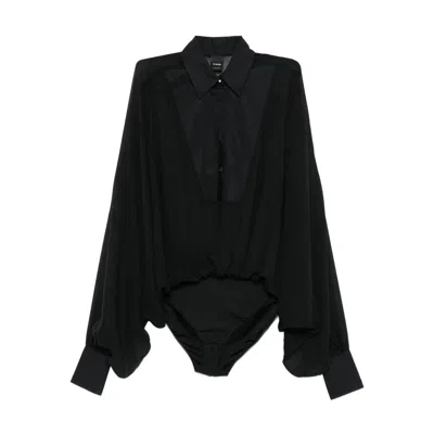 PINKO SHIRTS BLACK