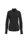 Pinko Black Button-down Shirt In Black