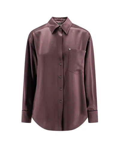 Pinko Shirts In Brown