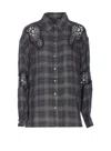 Pinko Reina Shirt In Gray
