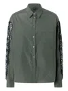 Pinko Shirts Verde Siccomoro In Green