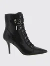 Pinko Pointed Toe Ankle Boots With High Stiletto Heel In Black