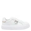 Pinko Yoko 01 Panelled Sneaker With Padded Ankle In White