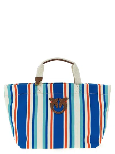 PINKO SHOPPING MEDIUM STRIPES