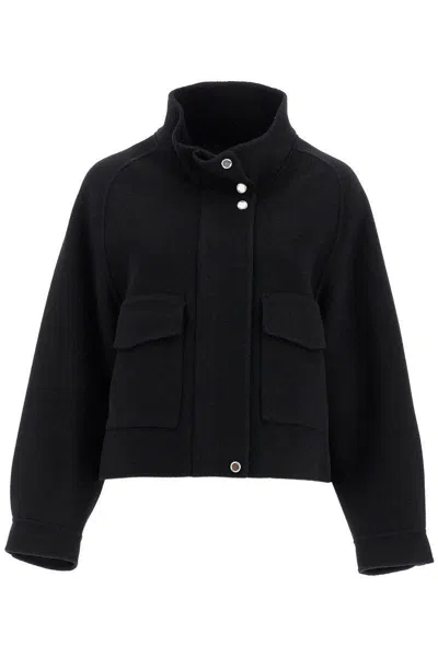 Pinko Coats In Black
