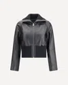 Pinko Short Gruviera Jacket In Black