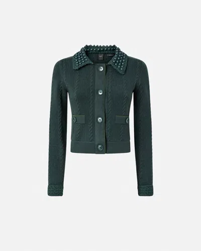 PINKO SHORT KNIT JACKET