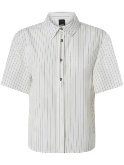 PINKO PINKO SHORT SLEEVE COTTON SHIRT